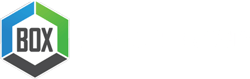 BOX White color logo png